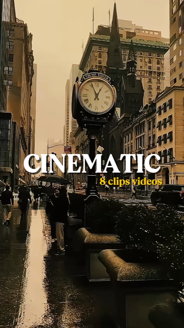 cinematic 8 clips