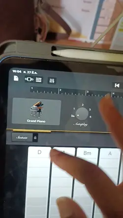 เสียงเปียโนใน iPad