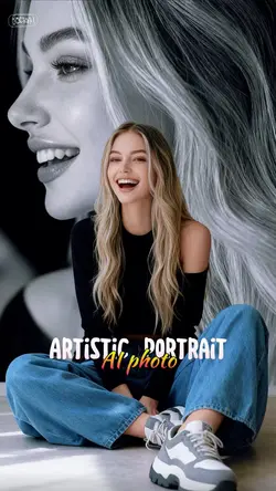 Artistic portrait