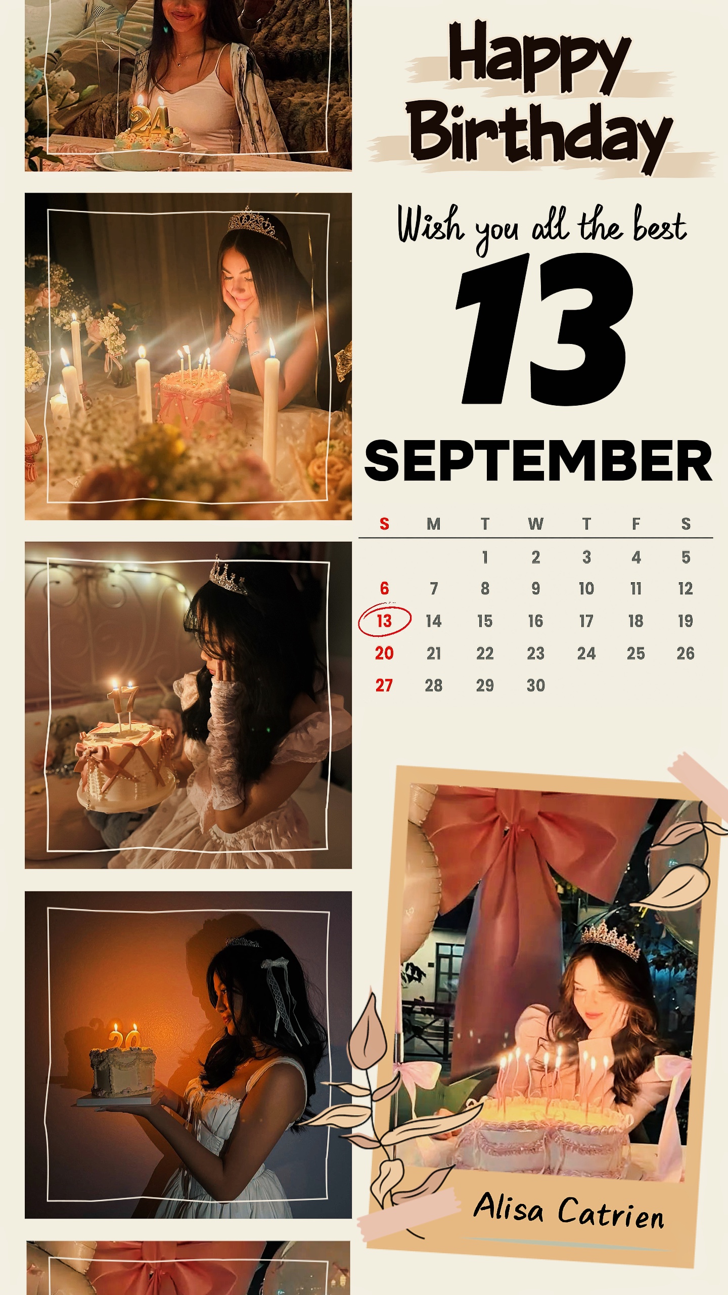 HBD 13 SEPT 2026