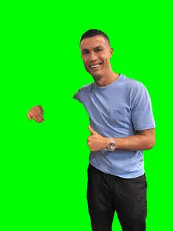 foto bareng ronaldo 