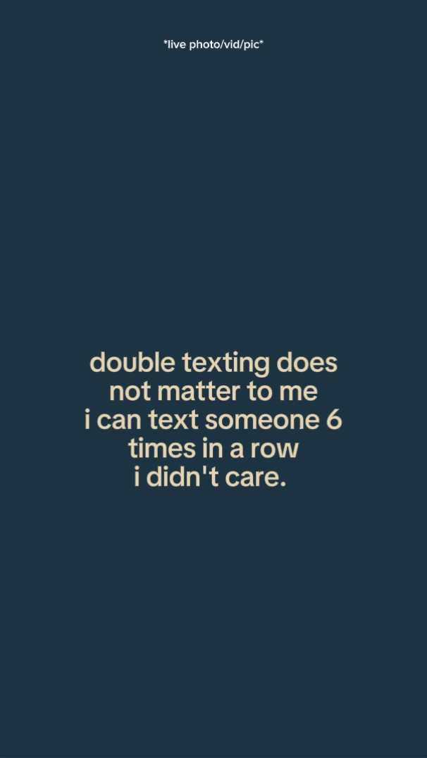 Ginagawa ang dobleng pag-text