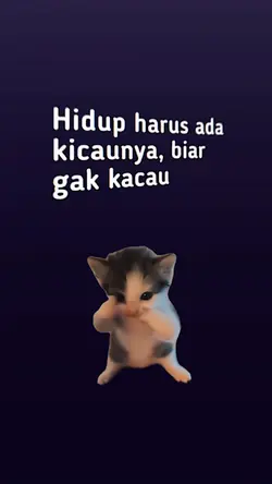 Harus ada kicaunya