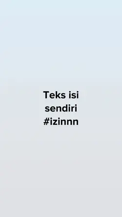 TEKS ISI SENDIRI