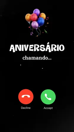 Aniversário chamando