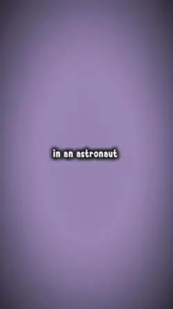 in an astronaut 