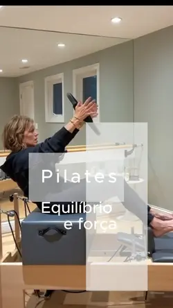 Pilates equilíbrio 
