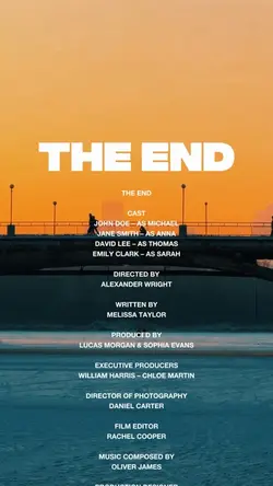 The end