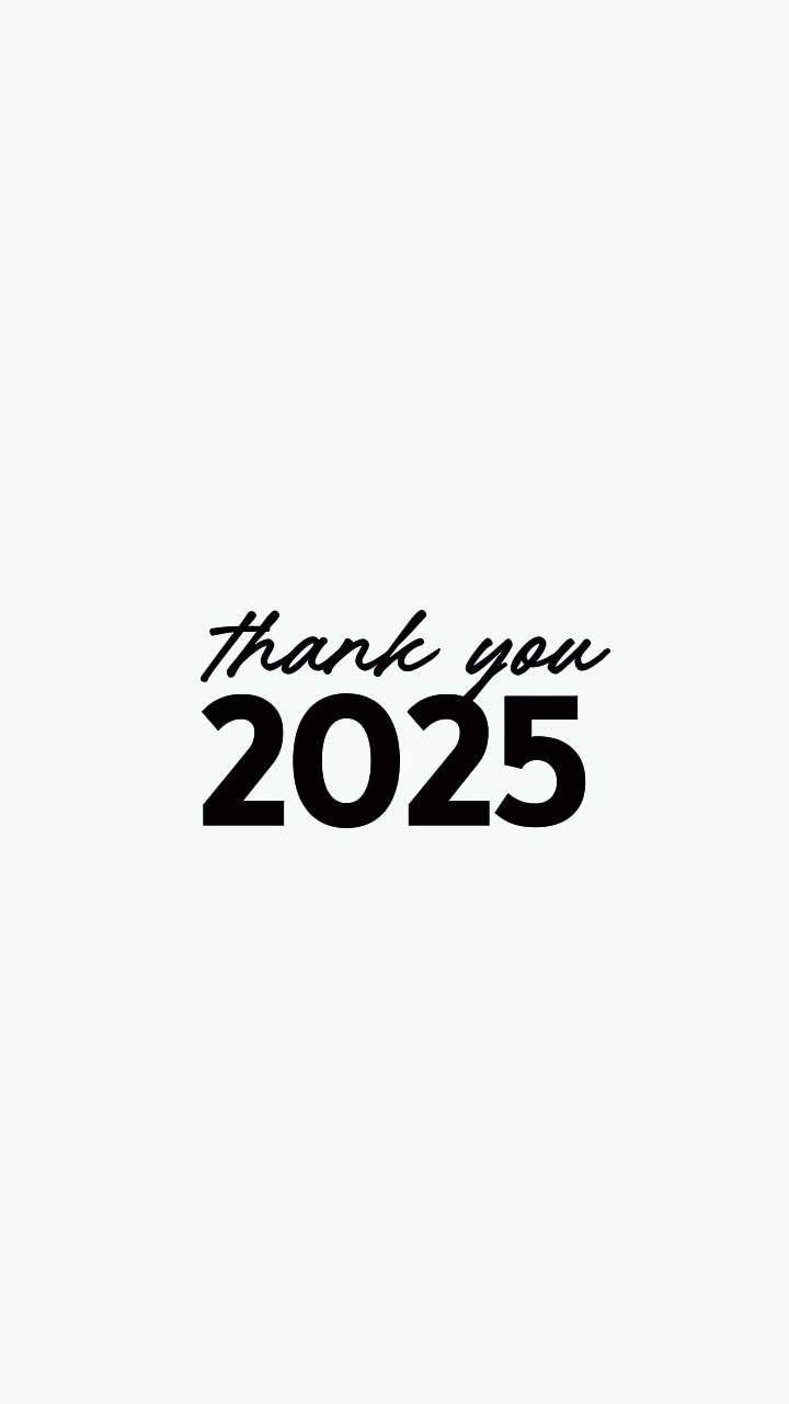 thank you 2025