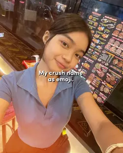 CRUSH NAME AS EMOJI