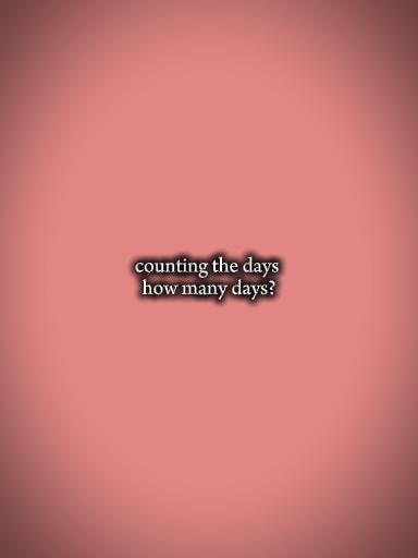 counting the days 