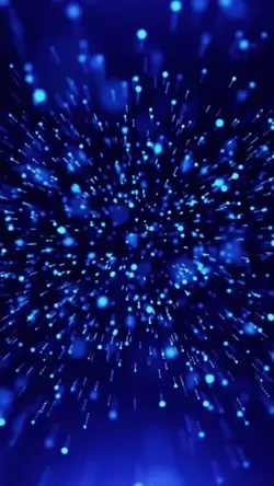 Blue glitters