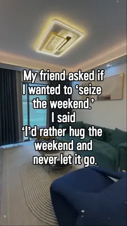 I'd rather hug 