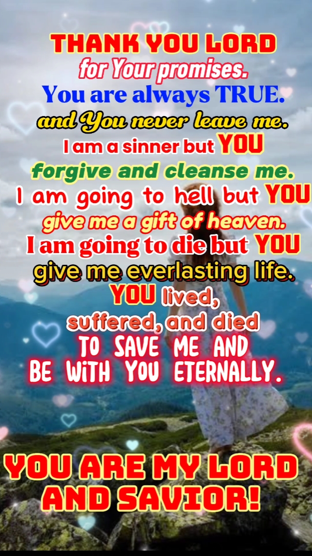 Thank you Lord