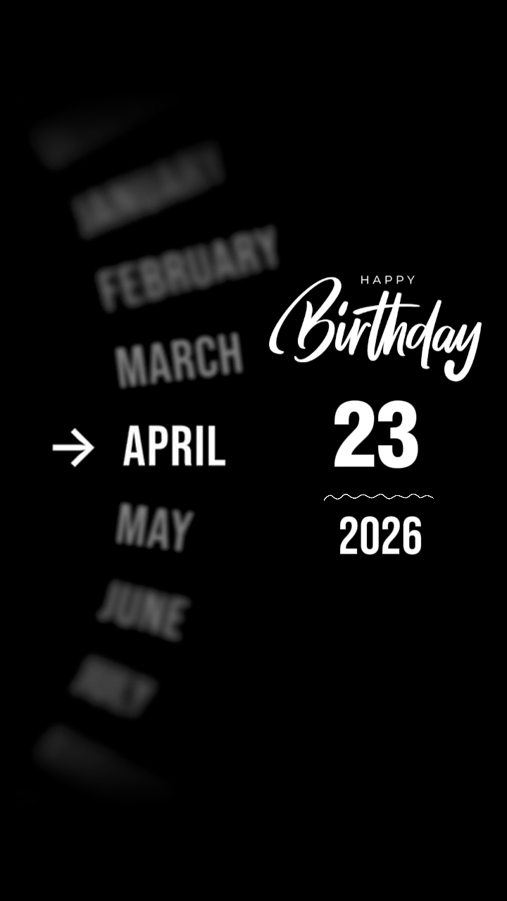 BDAY DAD 23 APRIL