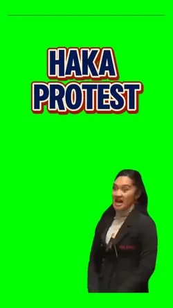 HAKA protest