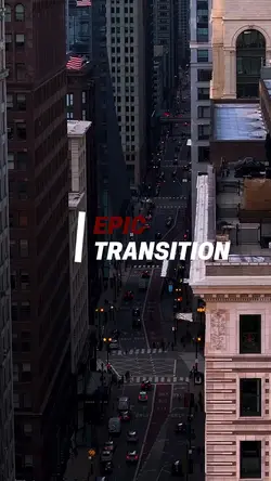 Cinematic transition