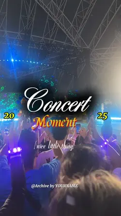 Concert moment