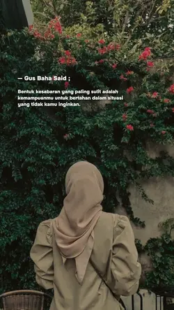 bentuk kesabaran yg