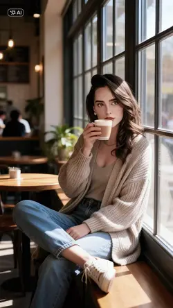 Coffe shop photoshot