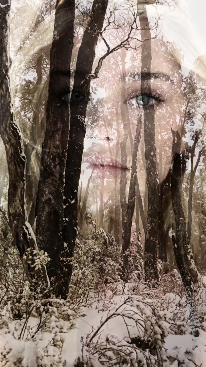 girl in the forest