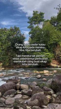 Berubah sebab sikap