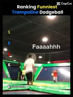 Funny Trampolin clip