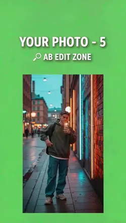 Från spänning till beat: färgstarkt fotmontage