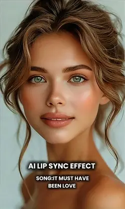 AI Lip sync effect 