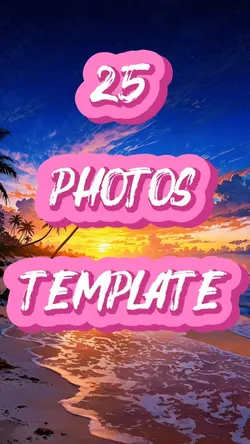 25 Photos Template 