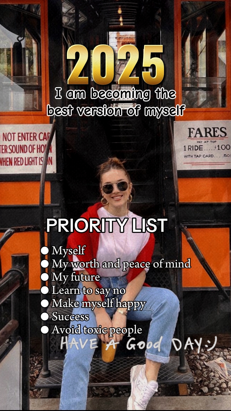 Lista de prioridades para 2025