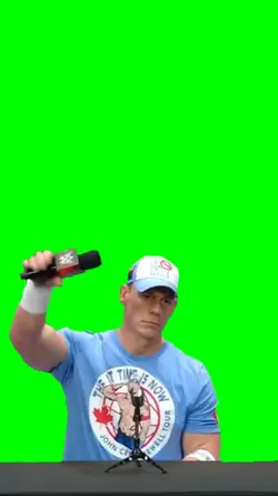 John Cena Mic Drop