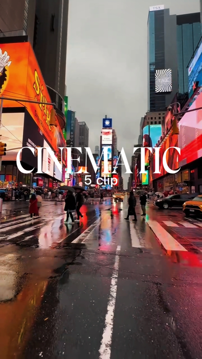 Cinematic 5 video 