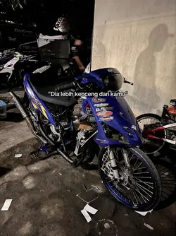 Dia lebih kenceng 