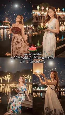 4รูปสวยลอยกระทง