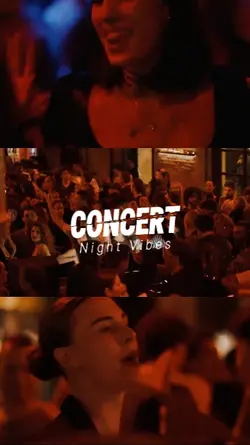 Concert night vibes