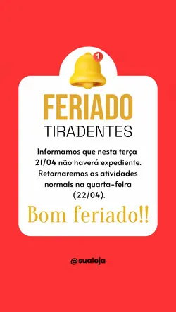 feriado Tiradentes 
