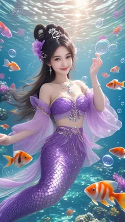 AI Mermaid Viral