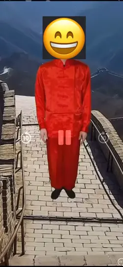 中国ダンス顔ハメテンプレ