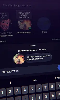 ego lebih tinggi " 