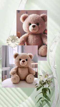 green baground& lily