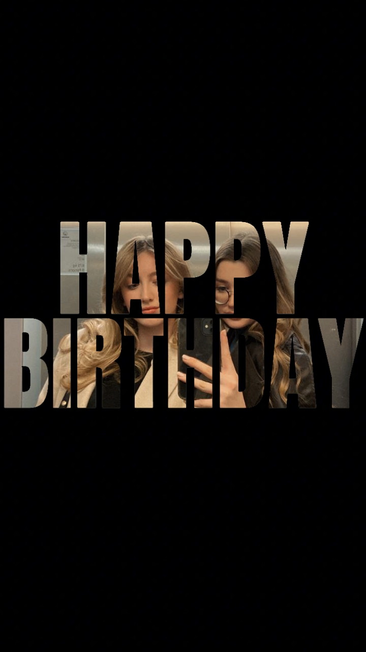 HAPPY BIRTHDAY 