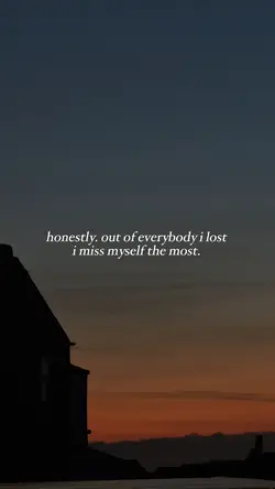 Lost myself.