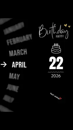HBD 22 APRIL 2026