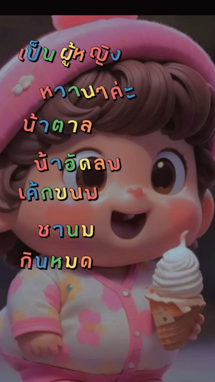 เป็นผู้หญิงหวานๆค่ะ