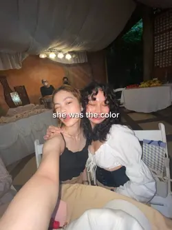 she/he was the color