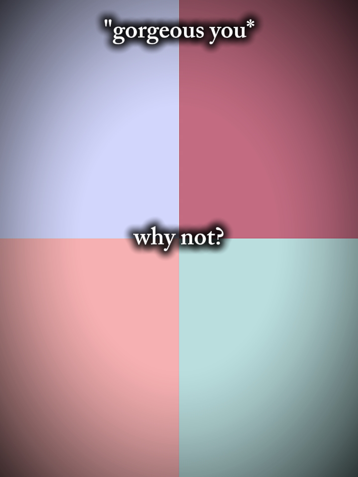 Por que não?