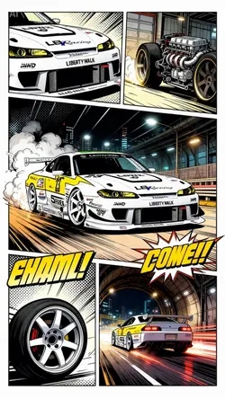 AI COMIC CAR