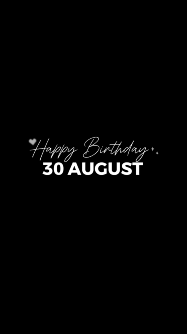 30 DE AGOSTO CUMPLEAÑOS 