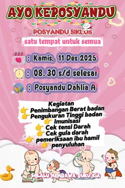 Ayo keposyandu 